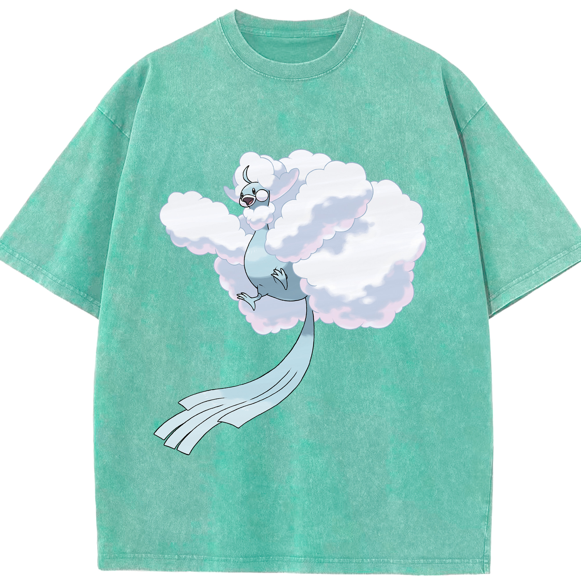 （画像用） ポケットモンスター Pokémon 綿100% ヴィンテージ風 半袖Tシャツ（フロントプリント）